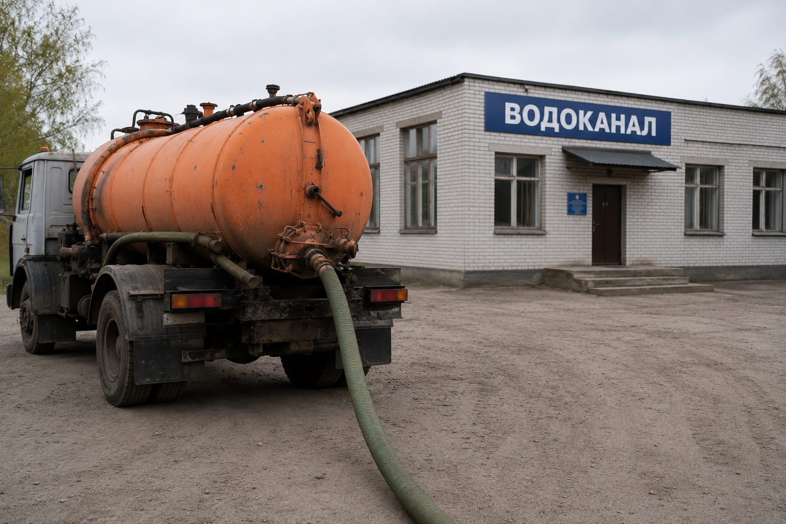 У Полтаві асенізатори страйкують через нові рахунки від водоканалу