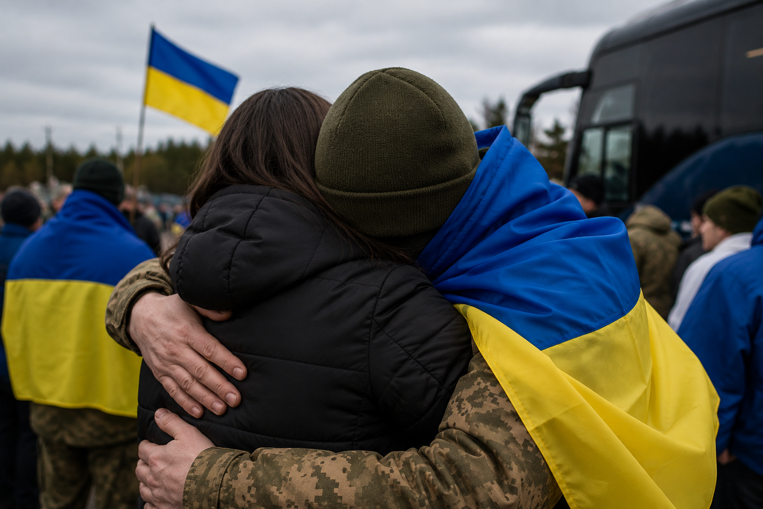 Після понад чотирьох років полону додому повернувся військовий із Полтавщини Сергій Захаров