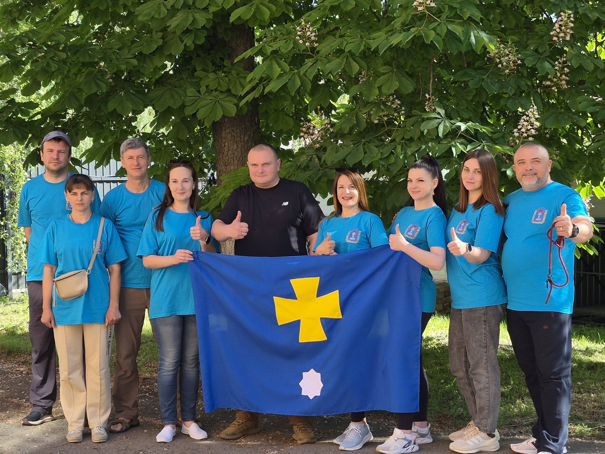 Команда Миргородської РВА представила район на чемпіонаті області зі спортивного орієнтування