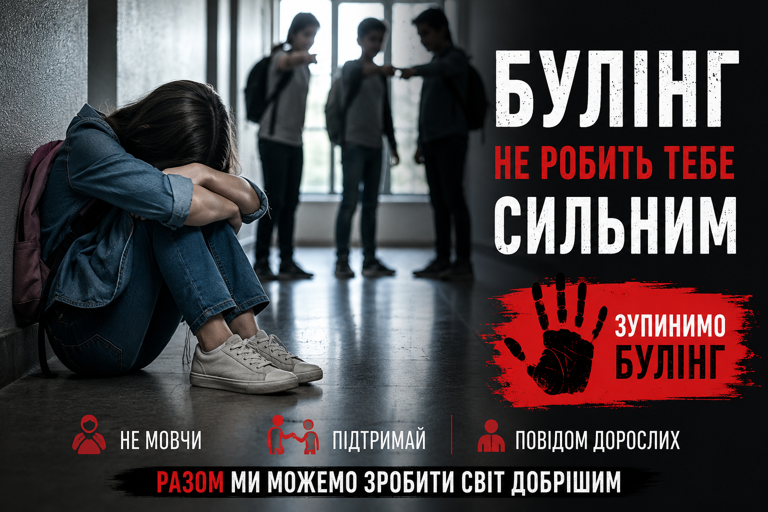 У Гадячі поліція розслідує конфлікт між неповнолітніми, який зняли на відео