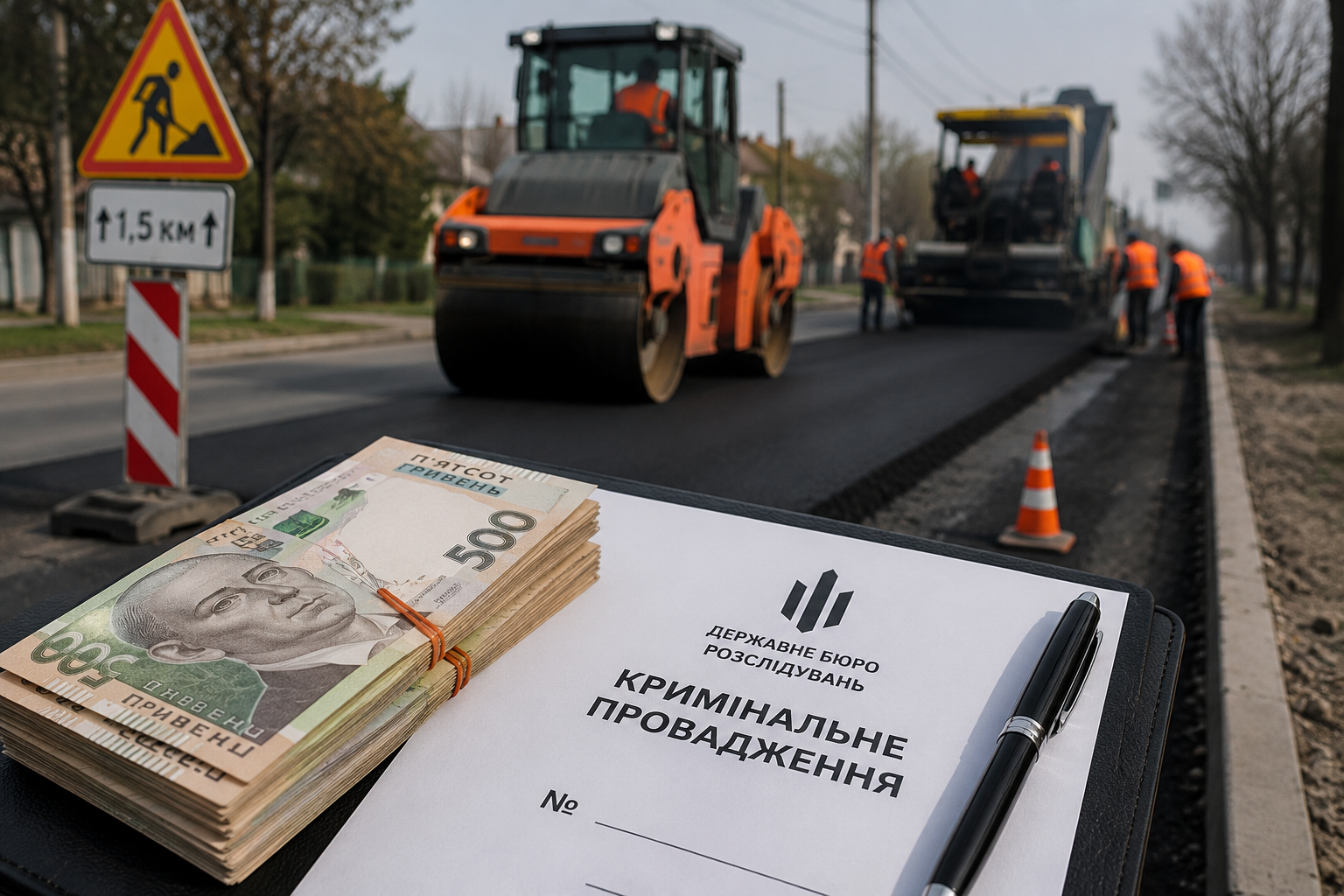 У Полтаві розслідують можливе привласнення понад 30 млн грн під час ремонту дороги Миргород – Велика Багачка – Байрак – Поділ