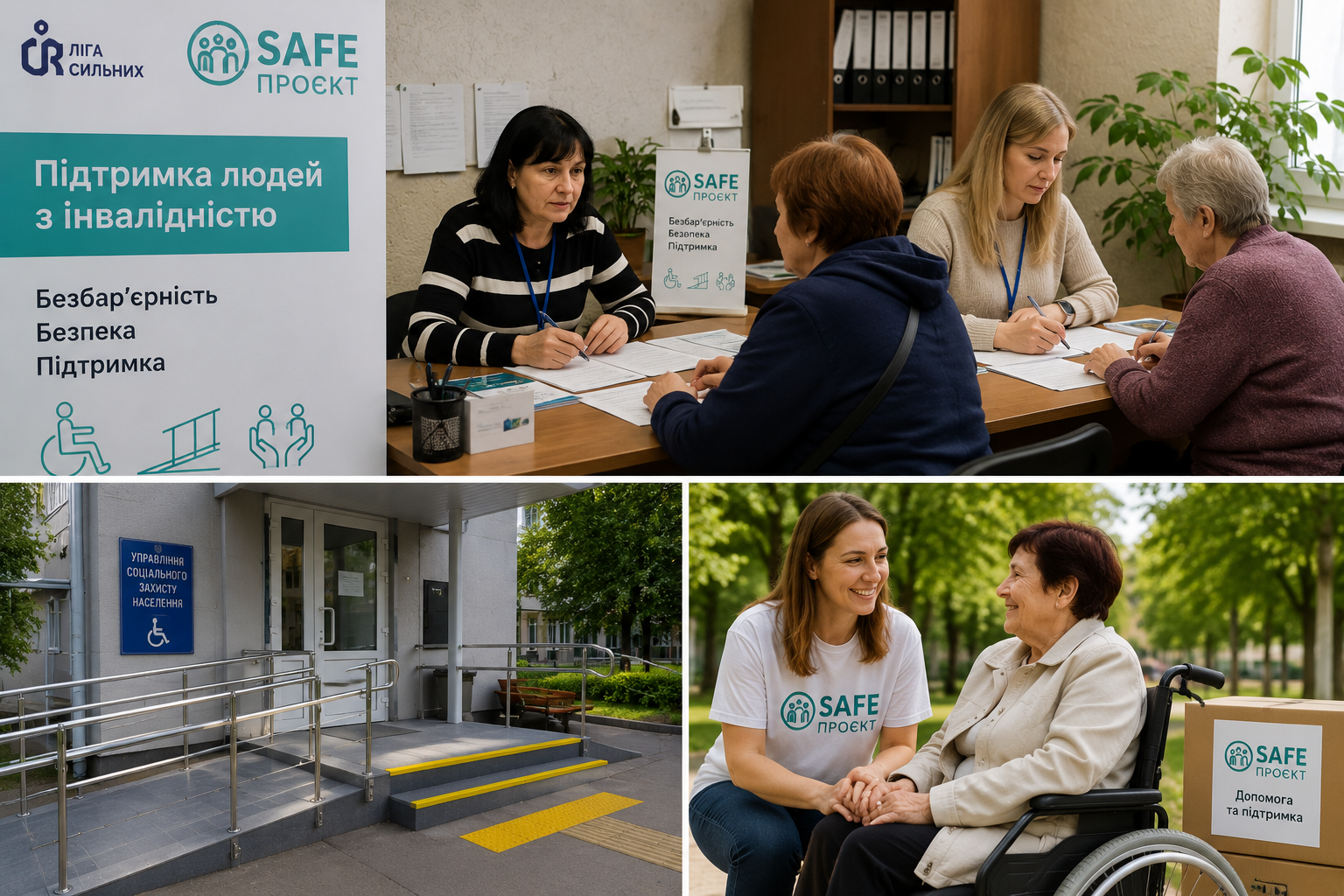 Проєкт SAFE у Миргороді: підтримка людей з інвалідністю та розвиток безбар’єрного середовища