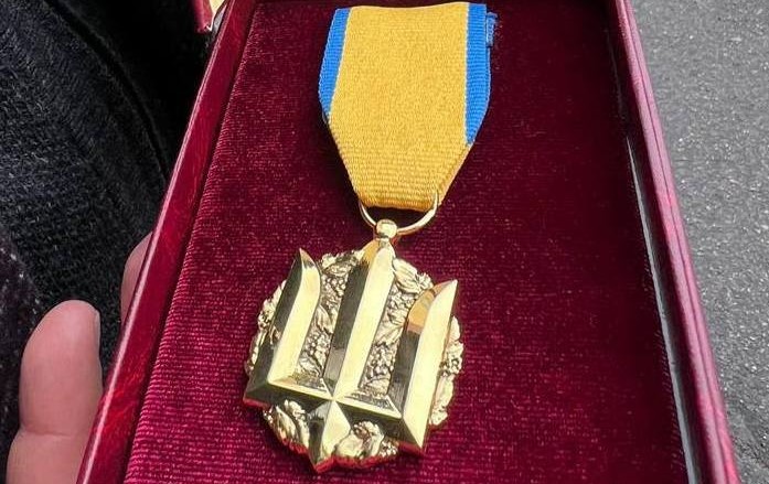 Захисника з Великобудищанської громади Сергія Рябоконя нагородили медаллю «Золотий Тризуб»