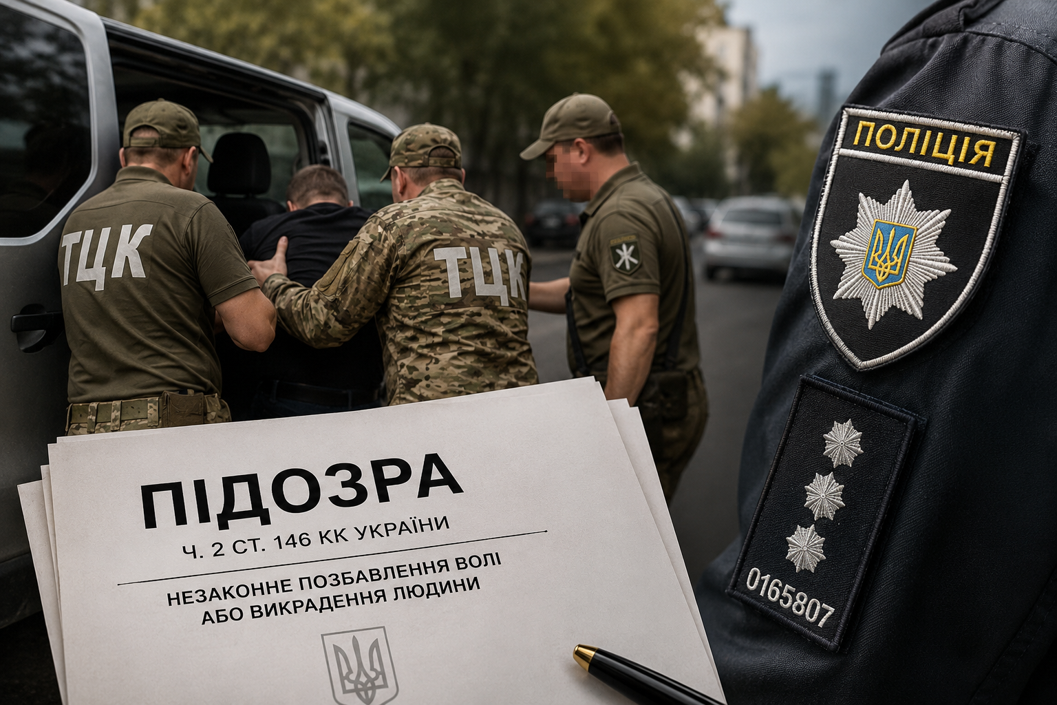 Двоє військовослужбовців ТЦК отримали підозри через ненадання допомоги чоловікові
