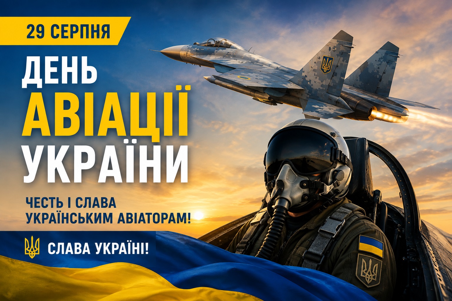 29 серпня — День авіації України: вітаємо миргородських авіаторів