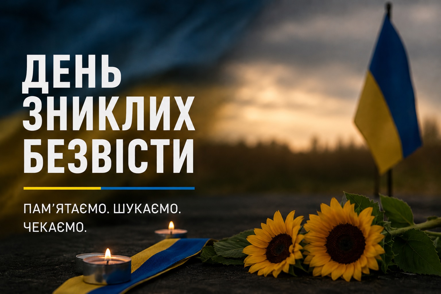 День пам’яті зниклих безвісти: Україна продовжує чекати