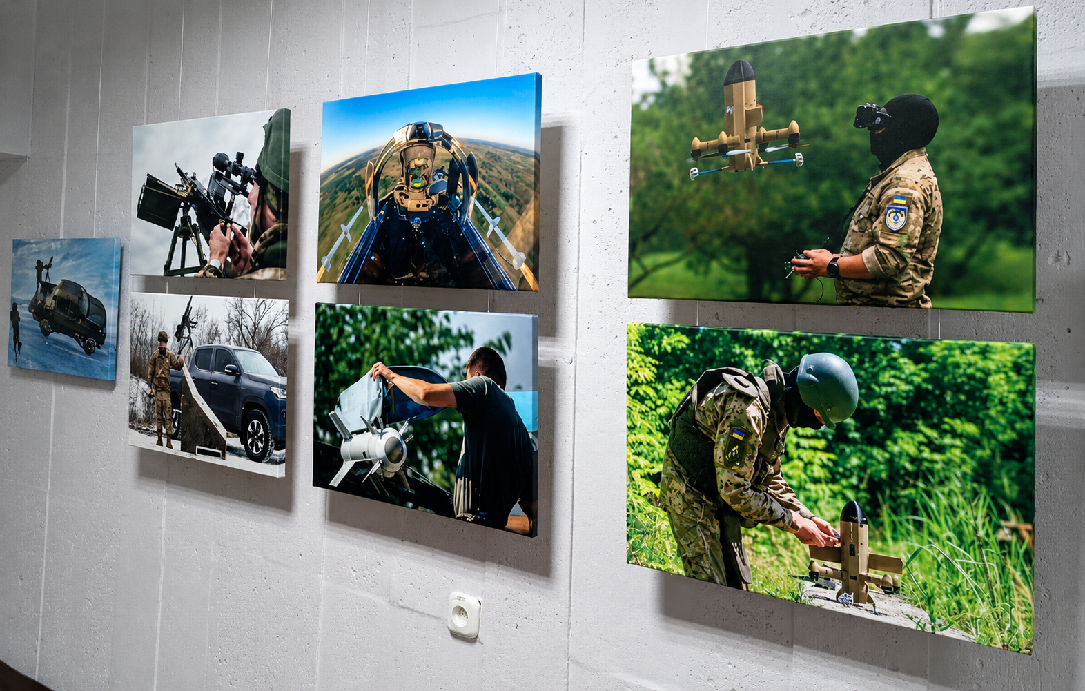 У Миргороді відкрили фотовиставку «Крила незламності», присвячену 831-й бригаді тактичної авіації