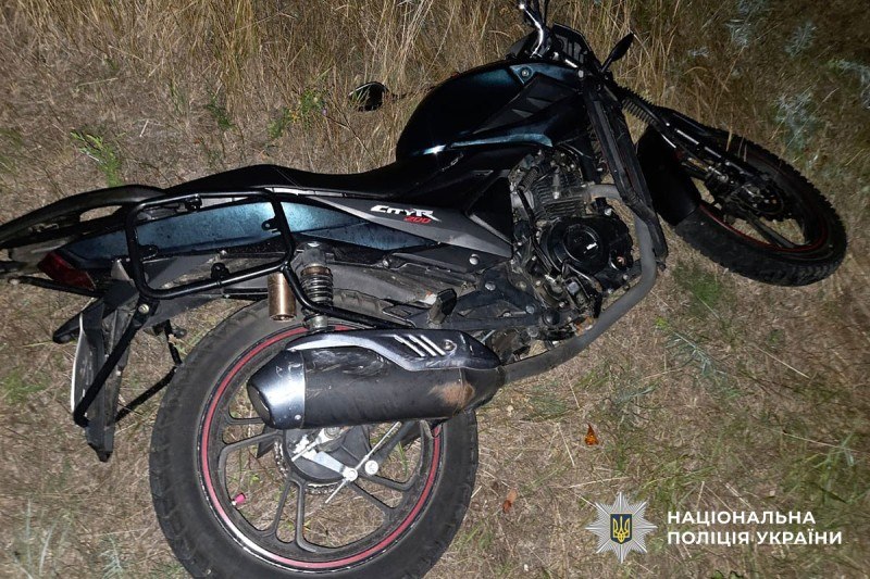 На Кременчуччині в ДТП постраждав 15-річний мотоцикліст
