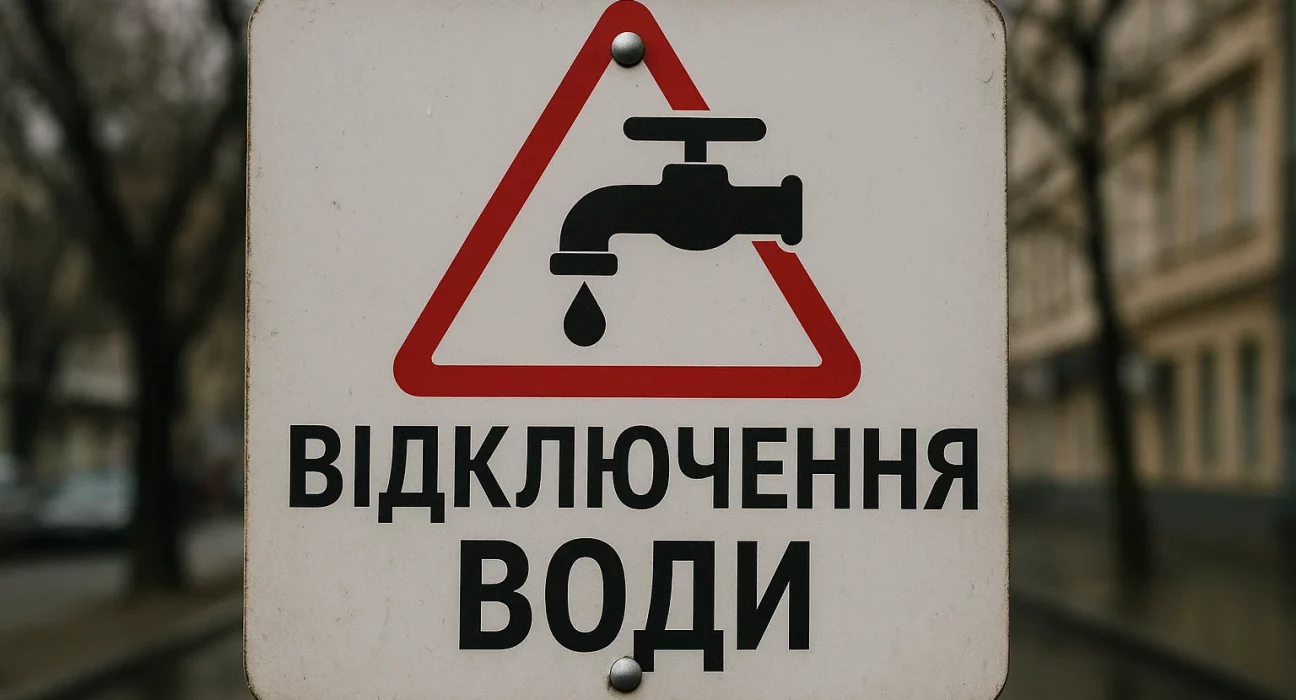 У Миргороді через порив водопроводу перекрили частину Вокзальної, вода подаватиметься не за графіком