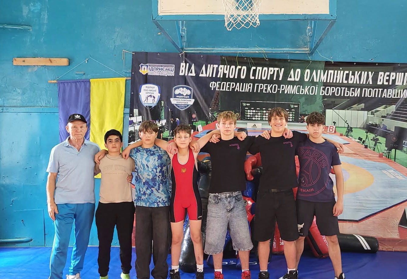 Юні борці з Миргорода здобули два золота та срібло на чемпіонаті Полтавщини