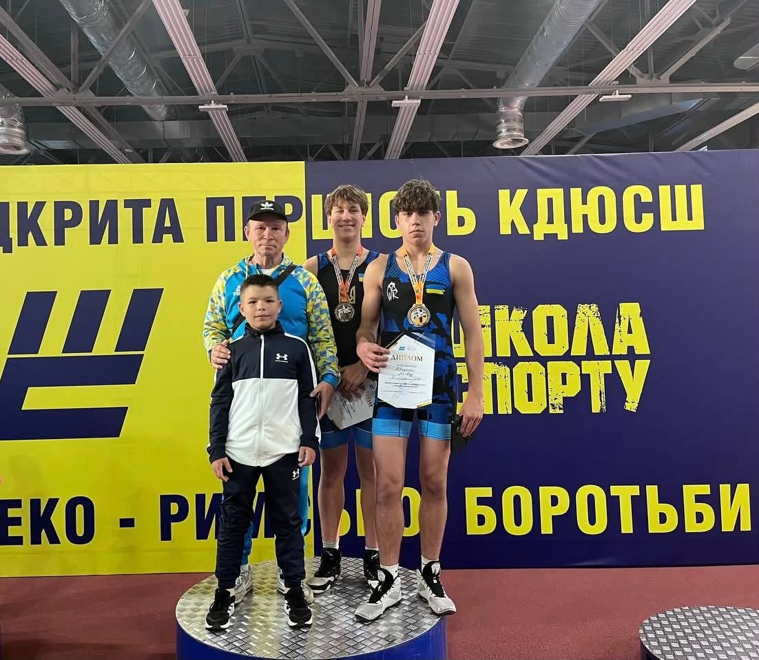Юний борець із Миргорода став чемпіоном відкритої першості в Києві