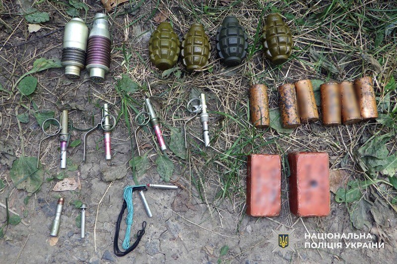 У Полтаві біля вулиці Огнівської виявили вибухівку та боєприпаси