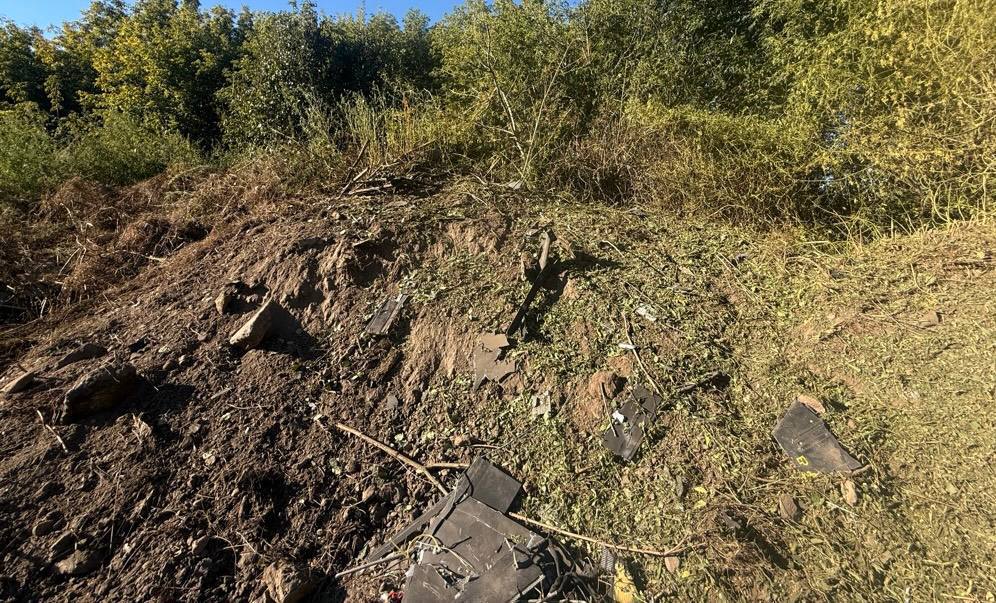 На Миргородщині впав ворожий БпЛА: попередньо без постраждалих і руйнувань
